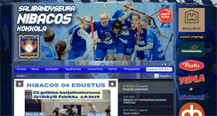 Desktop Screenshot of nibacosjuniorit.fi